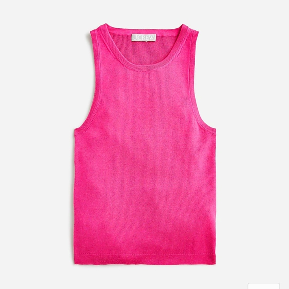 NWT $89 J. Crew TENCEL™ lyocell-blend shell tank top